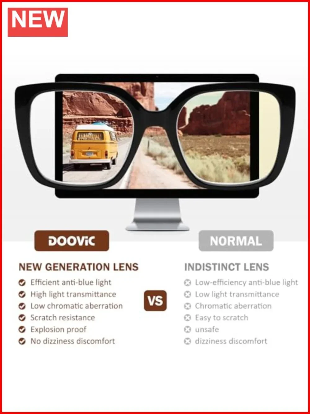 3 Pack Oversized Square Blue Light Blocking Reading Glasses for Women